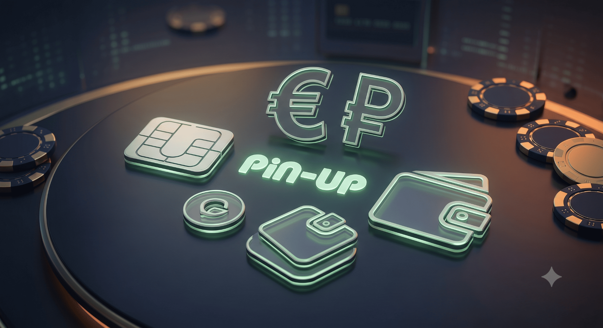 Pin Up payment options